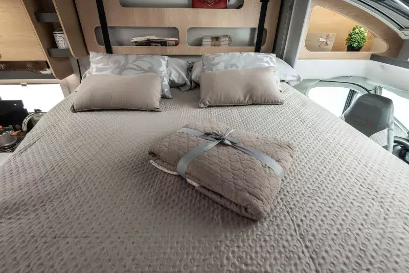 Foto de Autocaravana perfilada en Vitoria